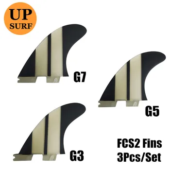 Surf Fins FCS2 G3/G5/G7 Quilhas Transparence black Fins Tri Set Surfboard Fins Base FCS2 Best Quality Fins
Surf Fins FCS2 G3/G5/G7 Quilhas Transparence black Fins Tri Set Surfboard Fins Base FCS2 Best Quality Fins