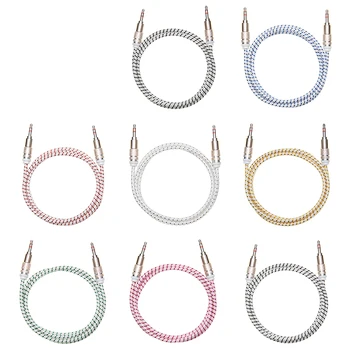 1M 3.5mm Jack Audio Cable Male to Male Candy Speaker Line Aux Cord for iPhone Car Headphone MP3/4
1M 3.5mm Jack Audio Cable Male to Male Candy Speaker Line Aux Cord for iPhone Car Headphone MP3/4