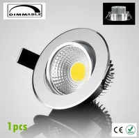 1pcs Dimmable Led downlight COB Spot Light 6w 9w 12w 15w 18w recessed Lights Bulbs Indoor Lighting free shippping image