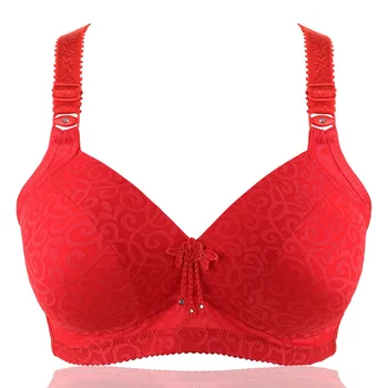 Women Wire Free Brassiere Large Size 40 42 44 B C Cup Wireless Soft Bras Sexy Ladies Purple Black Red Lingerie Female Underwear
Women Wire Free Brassiere Large Size 40 42 44 B C Cup Wireless Soft Bras Sexy Ladies Purple Black Red Lingerie Female Underwear