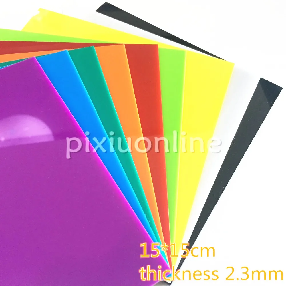 15*15*0.23cm J584 9Colors Colorful Opacitas Acrulic Plate Perspex Sheet Plastic Board DIY Model Dropshipping
15*15*0.23cm J584 9Colors Colorful Opacitas Acrulic Plate Perspex Sheet Plastic Board DIY Model Dropshipping