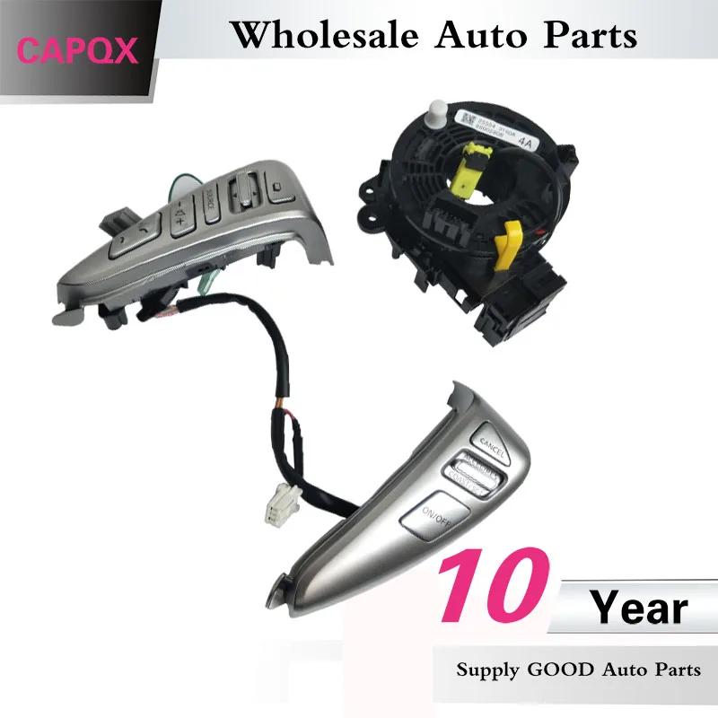 CAPQX For NISSAN TIIDA SENTRA SUNNY Livina ALMERA CUBE VERSA NOTE Combinatio Switch Multifunction Steering Wheel Audio Button
CAPQX For NISSAN TIIDA SENTRA SUNNY Livina ALMERA CUBE VERSA NOTE Combinatio Switch Multifunction Steering Wheel Audio Button