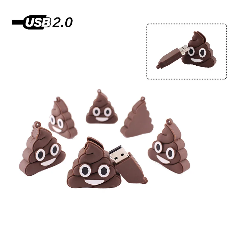 Cartoon Shit Poop Shape Gift Portable Storage U Flash Disk 128MB 4GB 8GB 16GB 32GB 64GB 128GB Usb Flash Drive Memory Stick
Cartoon Shit Poop Shape Gift Portable Storage U Flash Disk 128MB 4GB 8GB 16GB 32GB 64GB 128GB Usb Flash Drive Memory Stick
