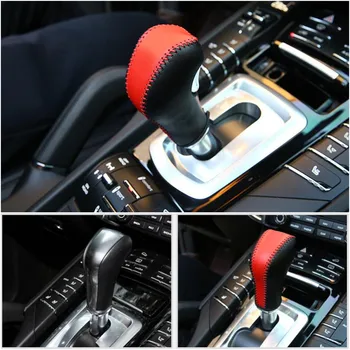 For Porsche Cayenne 2011-17 Center Console Gear Shift Handle Sleeve Decoration Cover Trim Genuine Leather Car accessories
For Porsche Cayenne 2011-17 Center Console Gear Shift Handle Sleeve Decoration Cover Trim Genuine Leather Car accessories