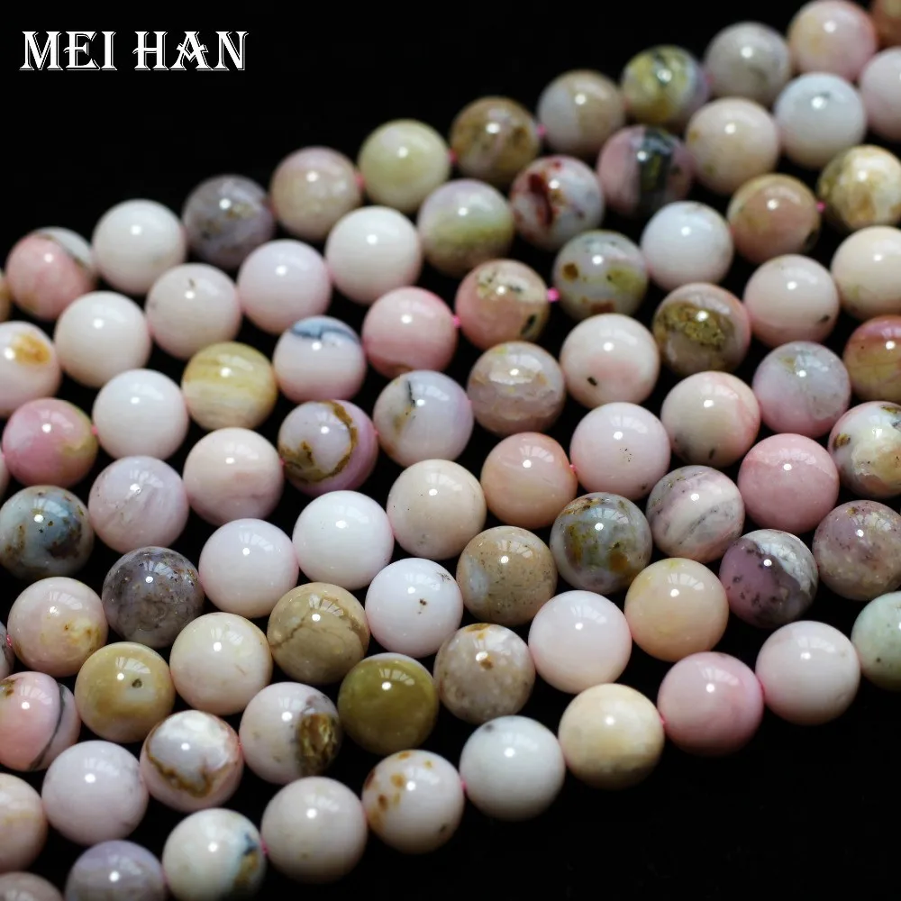 Meihan wholesale natural 10mm (approx 38pcs/set/43g) pink opal smooth round loose beads for jewelry diy making design
Meihan wholesale natural 10mm (approx 38pcs/set/43g) pink opal smooth round loose beads for jewelry diy making design