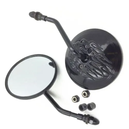 Black Pair Round Rear View Motor Side Mirrors For Harley softai Dyna Sportster Touring Heritage softai Low Glide Motorcycle
Black Pair Round Rear View Motor Side Mirrors For Harley softai Dyna Sportster Touring Heritage softai Low Glide Motorcycle