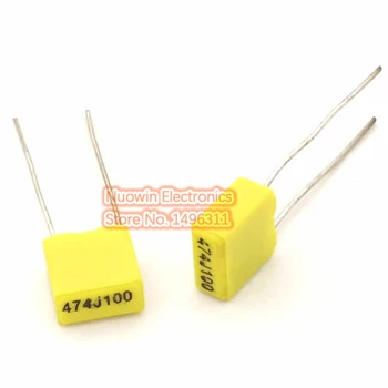 20pcs Correction capacitor corrective capacity Polyester film capacitor 470nF 474J 100V
20pcs Correction capacitor corrective capacity Polyester film capacitor 470nF 474J 100V