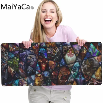 

MaiYaCa 2018 Hot Rubber larger mouse pad Gaming Mouse pads Laptop Keyboard mat XL 900*300 MM for CS Dota 2 League of Legend