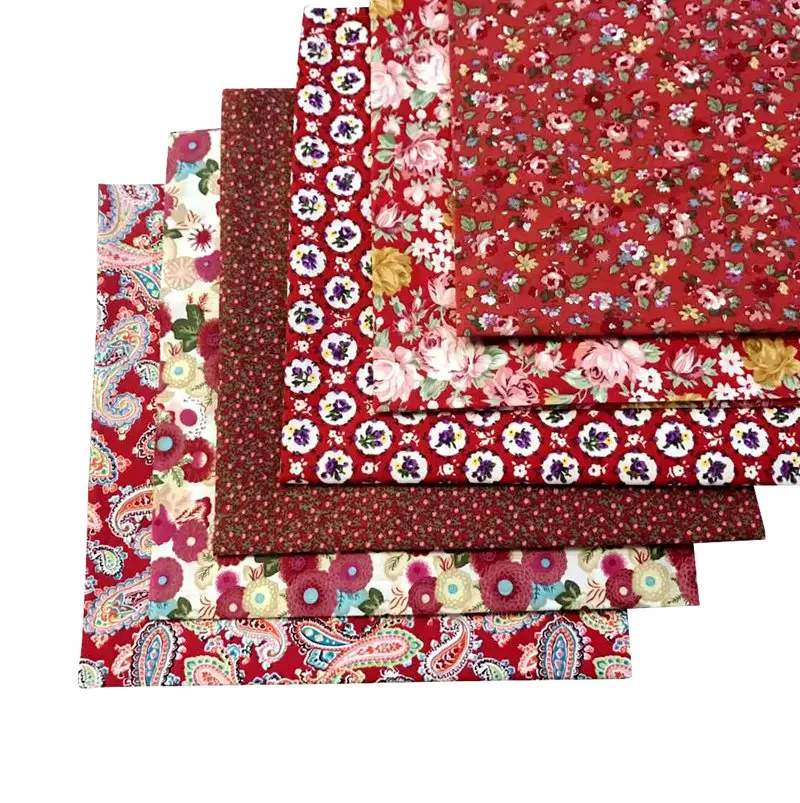 6pcs/lot 45x50cm 100% Cotton Poplin Quilting Fabric Red Bundle Flaming Lips, Sewing Diy Patchwork Cloth 17.7"x19.7" 6P-07
6pcs/lot 45x50cm 100% Cotton Poplin Quilting Fabric Red Bundle Flaming Lips, Sewing Diy Patchwork Cloth 17.7"x19.7" 6P-07