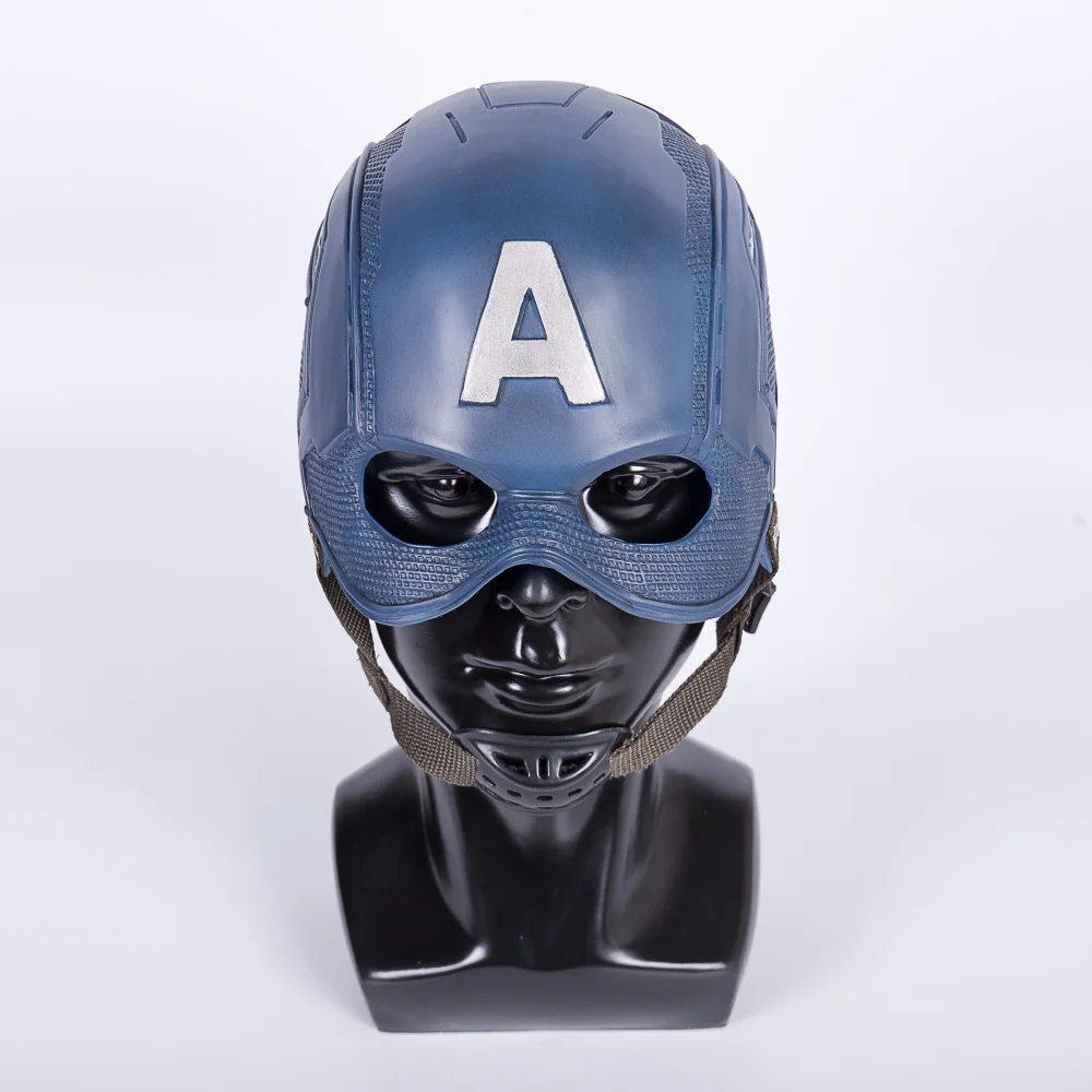 2018 Movie Superhero Helmet Captain America Civil War Helmet Mask Cosplay Steven Rogers Halloween Helmet For Collection
2018 Movie Superhero Helmet Captain America Civil War Helmet Mask Cosplay Steven Rogers Halloween Helmet For Collection