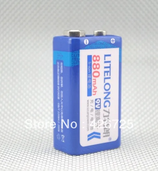 New arrive 880mAh 9v li-ion lithium Rechargeable 9 Volt Battery for mike Manufacturer's 3 Years Warranty!!!
New arrive 880mAh 9v li-ion lithium Rechargeable 9 Volt Battery for mike Manufacturer's 3 Years Warranty!!!
