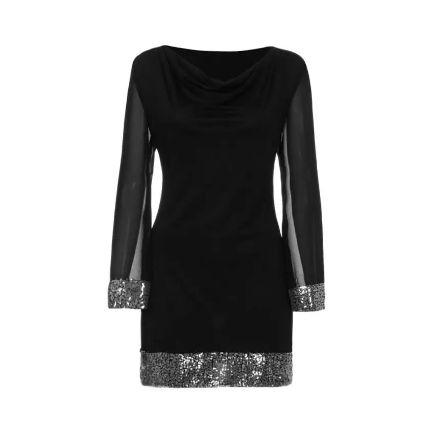 2019 Women Stitching Dresses V-neck Sexy Sequined Dress Long Sleeve Bodycon Luxury Party Club Wear Mini Dress Vestidos @50
2019 Women Stitching Dresses V-neck Sexy Sequined Dress Long Sleeve Bodycon Luxury Party Club Wear Mini Dress Vestidos @50