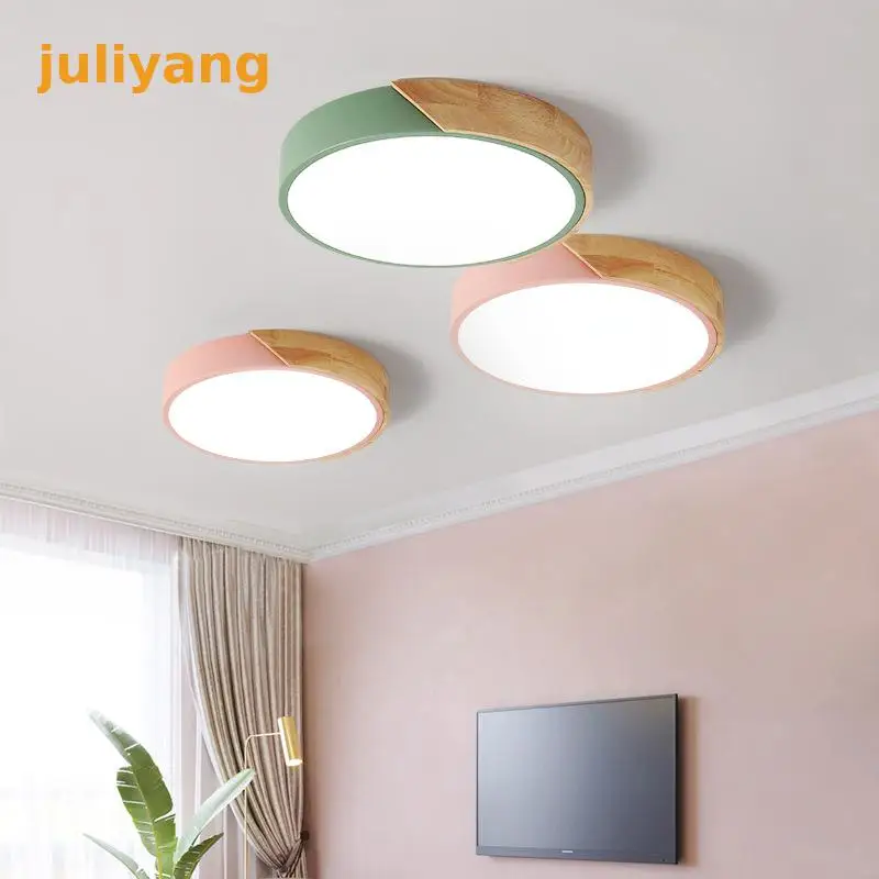juliyang modern LED Ceiling lamp Nordic Style wood Round Ceiling Lighting Fixture For Bedroom Kitchen living room home decor
juliyang modern LED Ceiling lamp Nordic Style wood Round Ceiling Lighting Fixture For Bedroom Kitchen living room home decor