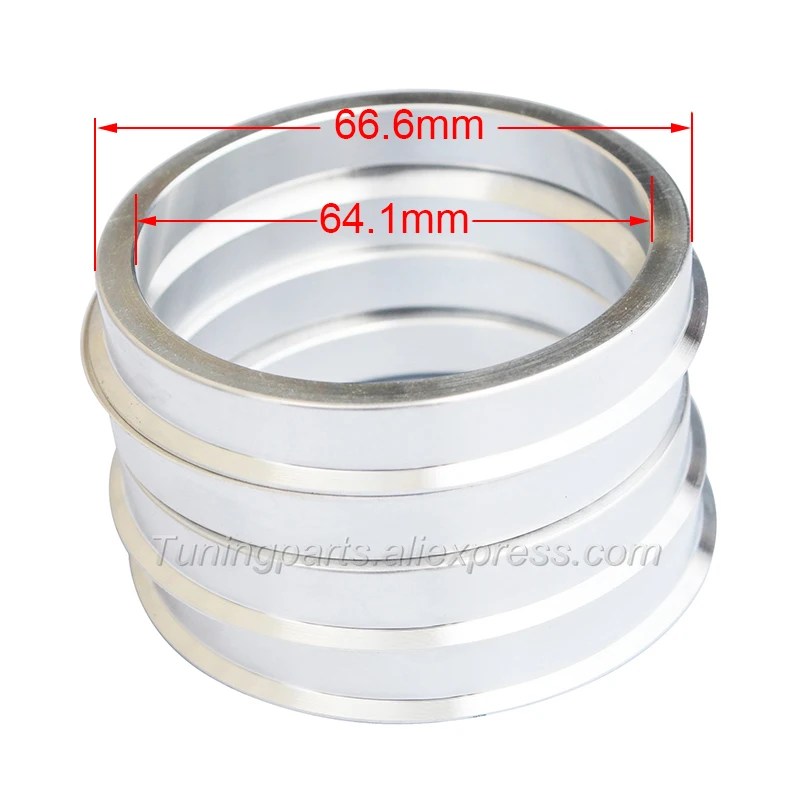 (4pcs/lot) ID 64.1mm OD 66.6mm Aluminum Variable Circle Car Wheel Hub Spigot Rings (64.1-66.6)
(4pcs/lot) ID 64.1mm OD 66.6mm Aluminum Variable Circle Car Wheel Hub Spigot Rings (64.1-66.6)