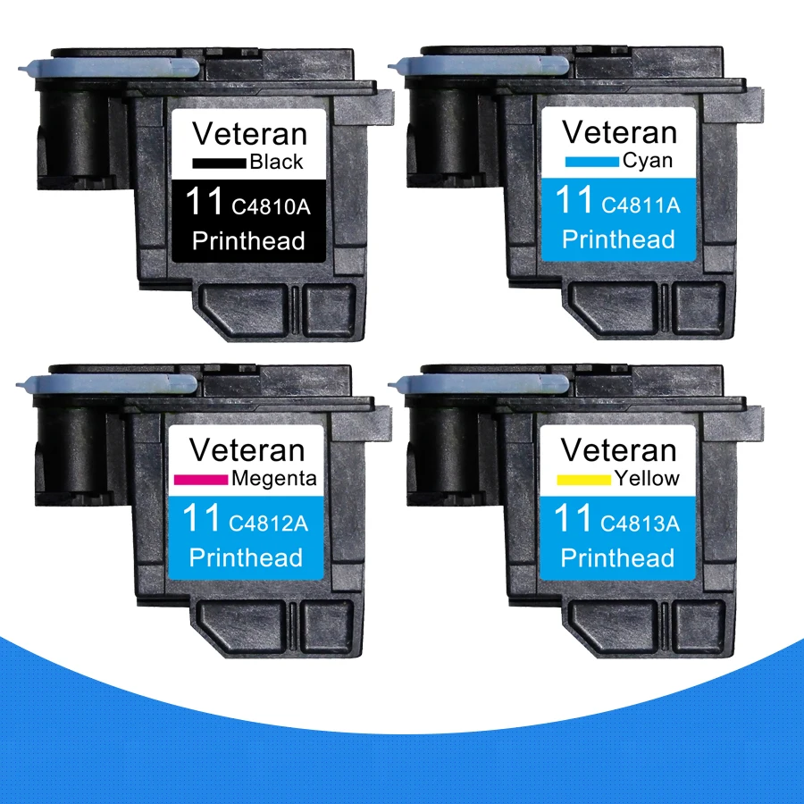 Veteran Remanufactured Printhead Print Head for hp11 hp 11 C4810A C4811A C4812A DesignJet 100 110 111 120 120nr 500 500ps 510
Veteran Remanufactured Printhead Print Head for hp11 hp 11 C4810A C4811A C4812A DesignJet 100 110 111 120 120nr 500 500ps 510