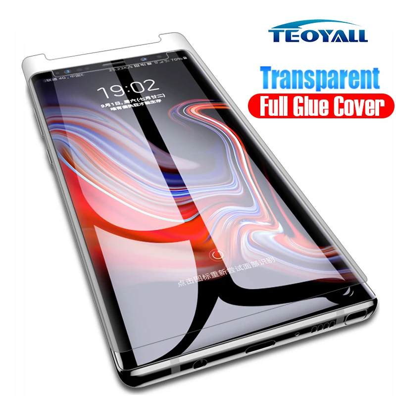 Full UV Tempered Glass For Samsung Note 9 8 S10e S9 S8 S7 Liquid Glue Screen Protector For Samsung Galaxy Note 8 S8 S9 S10 Plus
Full UV Tempered Glass For Samsung Note 9 8 S10e S9 S8 S7 Liquid Glue Screen Protector For Samsung Galaxy Note 8 S8 S9 S10 Plus