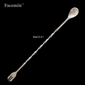 2017 New 32CM 1PCS Stainless Steel Coffee Tea Cocktail Spoon Long Handle Stirring Spoons Home Kitchen Tool Bar Muddler
2017 New 32CM 1PCS Stainless Steel Coffee Tea Cocktail Spoon Long Handle Stirring Spoons Home Kitchen Tool Bar Muddler
