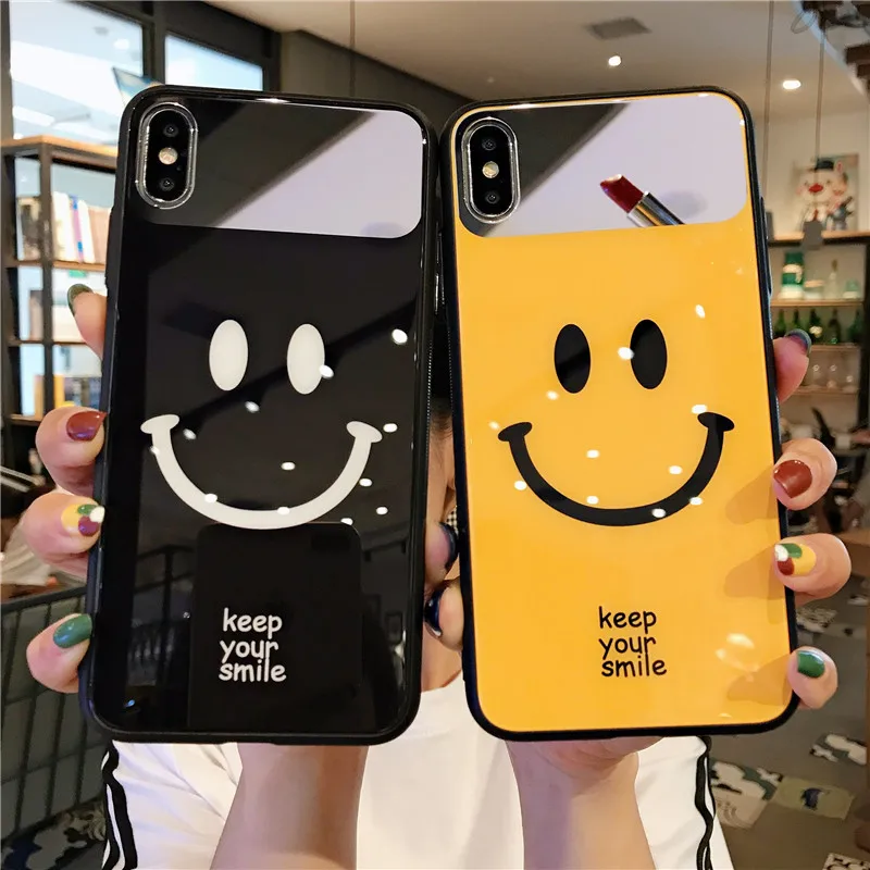 Fashion Simple Couple Phone Cover Case For Iphone X Xs Max Xr 10 8 7 6 6s Plus Luxury Smiley Expression Hard Cases Coque Fundas
Fashion Simple Couple Phone Cover Case For Iphone X Xs Max Xr 10 8 7 6 6s Plus Luxury Smiley Expression Hard Cases Coque Fundas