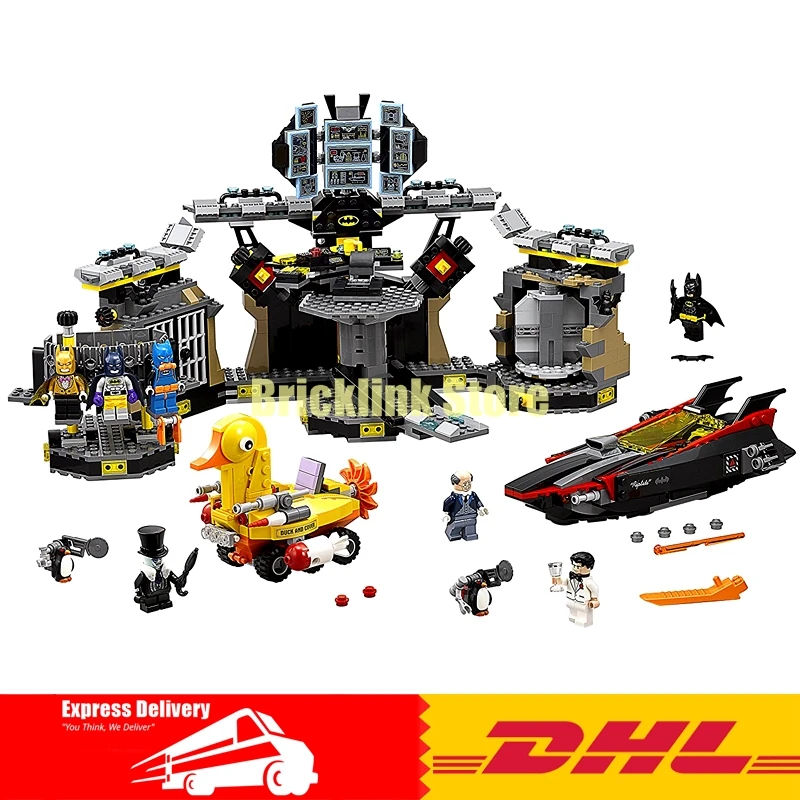 DHL LEPIN 07052 Batman Movie Batcave Break-in Man-Bat Bricks Sets Building Block Toys Clone 70909
DHL LEPIN 07052 Batman Movie Batcave Break-in Man-Bat Bricks Sets Building Block Toys Clone 70909
