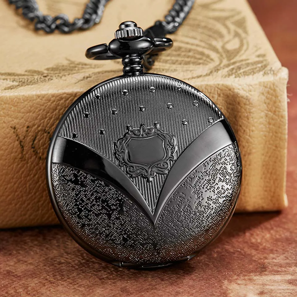 Luxury Mechanical Pocket Watch with Chain V Laser Engraved Hand Winding Pendant Clock Men Women Gold Bronze Flip Fob Watches
Luxury Mechanical Pocket Watch with Chain V Laser Engraved Hand Winding Pendant Clock Men Women Gold Bronze Flip Fob Watches