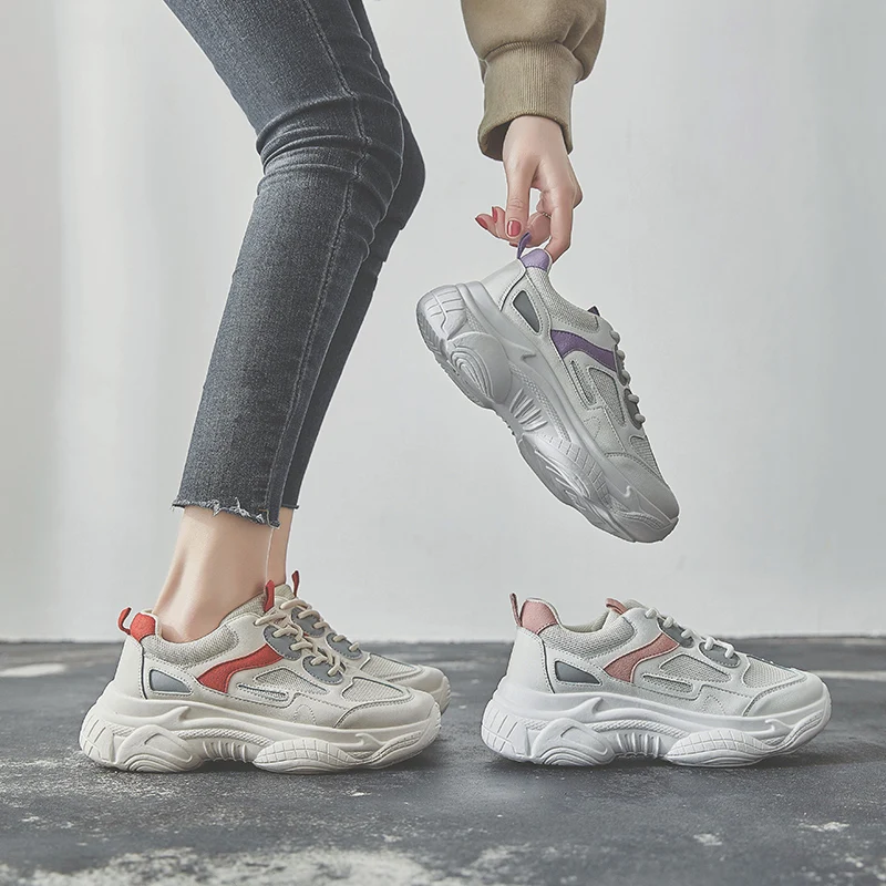 Leader Show Trend Sneaker For Woman Lace-up Air Mesh Solf Women Running Shoes Training Shoes Zapatos Mujer Woman Athletic Shoes
Leader Show Trend Sneaker For Woman Lace-up Air Mesh Solf Women Running Shoes Training Shoes Zapatos Mujer Woman Athletic Shoes