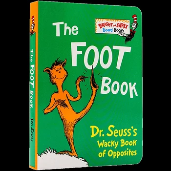 Dr Seuss Series-The Foot Book English Picture Story Books for Baby Coloring Cardboard Kids Educational Learning Toys Kids Game 
Dr Seuss Series-The Foot Book English Picture Story Books for Baby Coloring Cardboard Kids Educational Learning Toys Kids Game