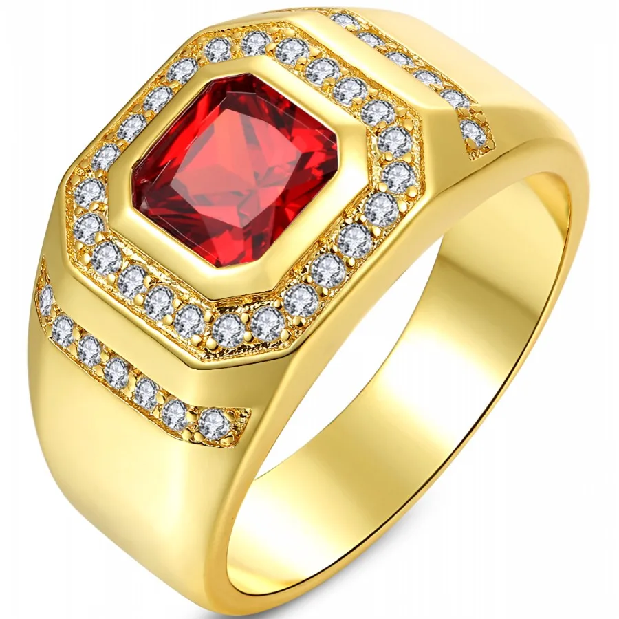 3.8CT Size 8 To 15 Jewelry REd,,Navy Blue/Garnet Zircon stones 10KT Man's Yellow Gold Filled Ring Wedding Gift
3.8CT Size 8 To 15 Jewelry REd,,Navy Blue/Garnet Zircon stones 10KT Man's Yellow Gold Filled Ring Wedding Gift