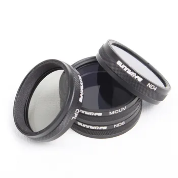 4 Pcs/Lot Camera Lens Filters ND4 / ND8 / MCUV / CPL Camera Lens Filters for DJI Phantom 4 3 Standard Professional Advanced
4 Pcs/Lot Camera Lens Filters ND4 / ND8 / MCUV / CPL Camera Lens Filters for DJI Phantom 4 3 Standard Professional Advanced