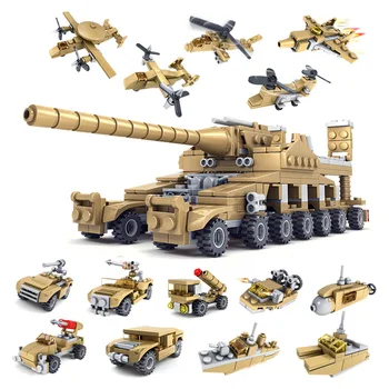 NEW 10000 Century Military Abrams Tank Cannon Deformation Hummer Car Toy Building Blocks Toys For Children
NEW 10000 Century Military Abrams Tank Cannon Deformation Hummer Car Toy Building Blocks Toys For Children