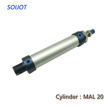 1PC Aluminum Alloy MAL Type Pneumatic Cylinder 20mm Bore 25/50/75/100/125/150/200/250/300mm Stroke Single Rod Air Cylinder
1PC Aluminum Alloy MAL Type Pneumatic Cylinder 20mm Bore 25/50/75/100/125/150/200/250/300mm Stroke Single Rod Air Cylinder