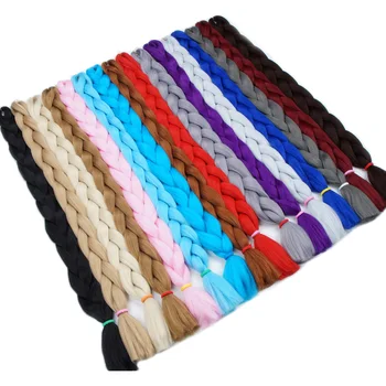 FALEMEI 82inch 165G/pack Jumbo Crochet braiding hair Extensions Synthetic Braids Hair Colors For African American Women
FALEMEI 82inch 165G/pack Jumbo Crochet braiding hair Extensions Synthetic Braids Hair Colors For African American Women