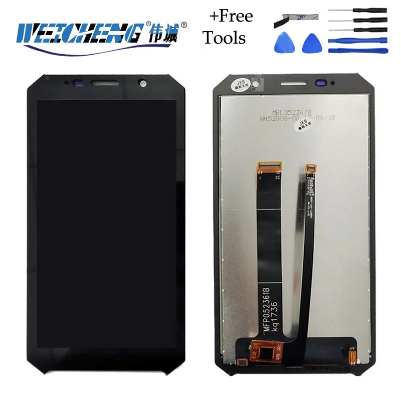 For 5.2 inch Doogee S60 S60 Lite LCD Display+Touch Screen 100% Tested Screen Digitizer Assembly Replacement
For 5.2 inch Doogee S60 S60 Lite LCD Display+Touch Screen 100% Tested Screen Digitizer Assembly Replacement