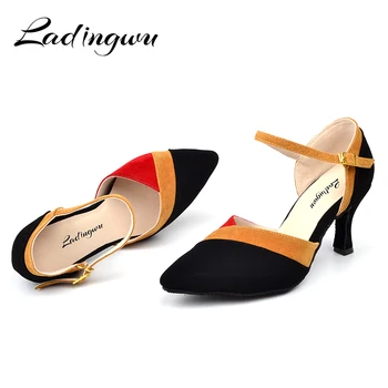 Ladingwu Wholesale Dance Shoes Women Latin Flannel Ballroom Dancing shoes For Women Brown Red Blue Salsa Pointe Shoes Dance
Ladingwu Wholesale Dance Shoes Women Latin Flannel Ballroom Dancing shoes For Women Brown Red Blue Salsa Pointe Shoes Dance