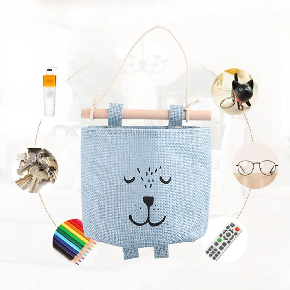 Pattern Face Linen Hanging Storage Bag 3 Pockets Wall Mounted Wardrobe Hang Bag Wall Pouch Cosmetic Toys Organizer 10
Pattern Face Linen Hanging Storage Bag 3 Pockets Wall Mounted Wardrobe Hang Bag Wall Pouch Cosmetic Toys Organizer 10