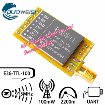 E36-TTL-100 SI4463 | SI4432 915M wireless module serial UART | long distance 2200 m | 915MHz transparent transmission
E36-TTL-100 SI4463 | SI4432 915M wireless module serial UART | long distance 2200 m | 915MHz transparent transmission