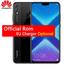 Huawei Honor 8X MobilePhone 6.5 inch Screen 3750mAh Battery Android 8.2 Dual Back 20MP Camera Multiple Language Smartphone(China)