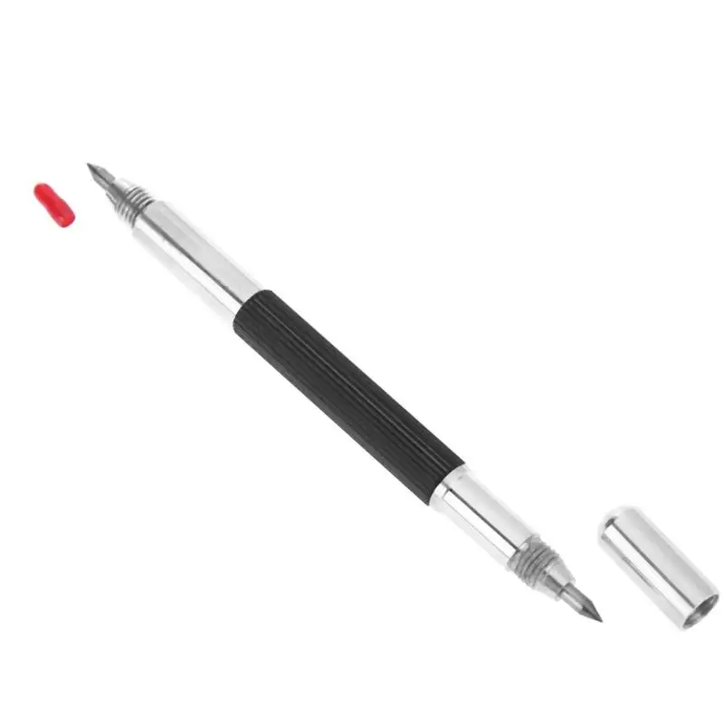 Multifunctional Double End Alloy Tip Scriber Pen Marking Engraving Tools Glass Knife Tile Crossed Pen 6-12mm
Multifunctional Double End Alloy Tip Scriber Pen Marking Engraving Tools Glass Knife Tile Crossed Pen 6-12mm
