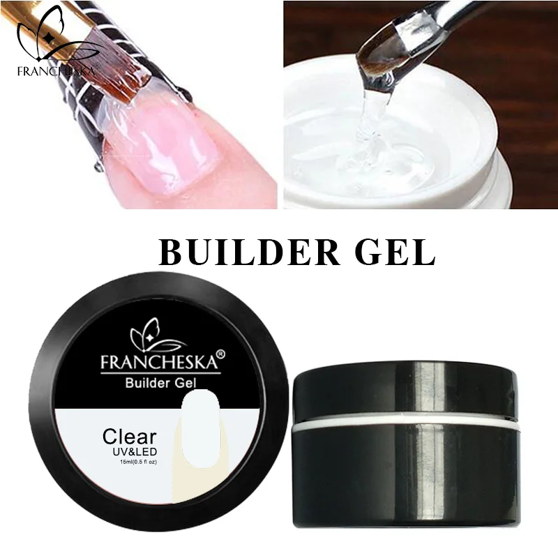 15ml Nail Builder Gel Acryl Gel Nail Tips Finger Extension Strong Thin LED UV Soak Off Cover Pink Clear Camouflage Jelly Glue
15ml Nail Builder Gel Acryl Gel Nail Tips Finger Extension Strong Thin LED UV Soak Off Cover Pink Clear Camouflage Jelly Glue