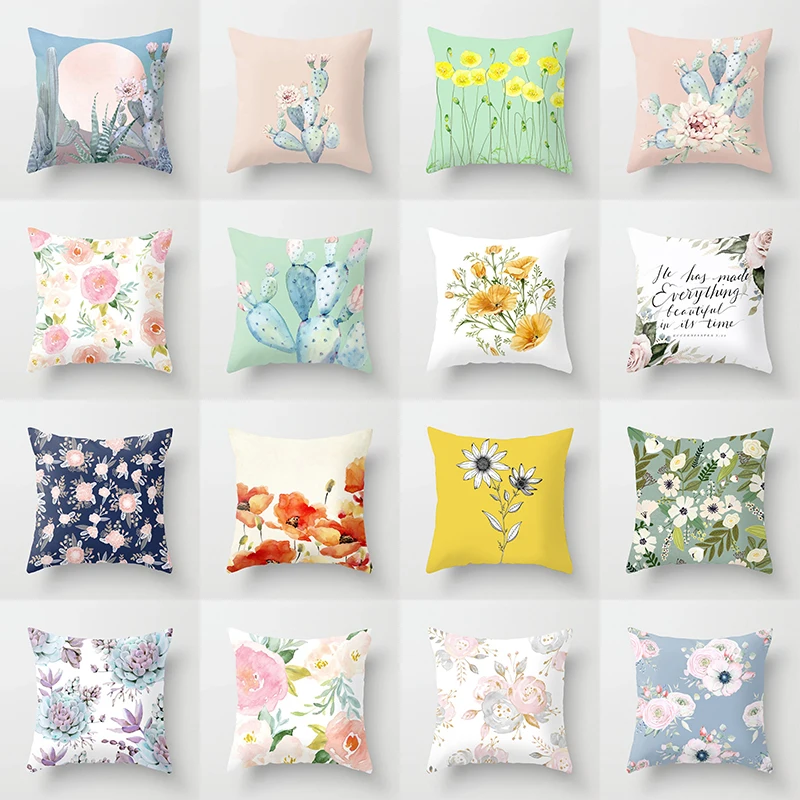 Hot Throw Pillowcase Plant Pattern Printing Polyester Decoration Cactus Aloe Green Cushion Cover Bench Sofa Fluffy Pillow Case
Hot Throw Pillowcase Plant Pattern Printing Polyester Decoration Cactus Aloe Green Cushion Cover Bench Sofa Fluffy Pillow Case