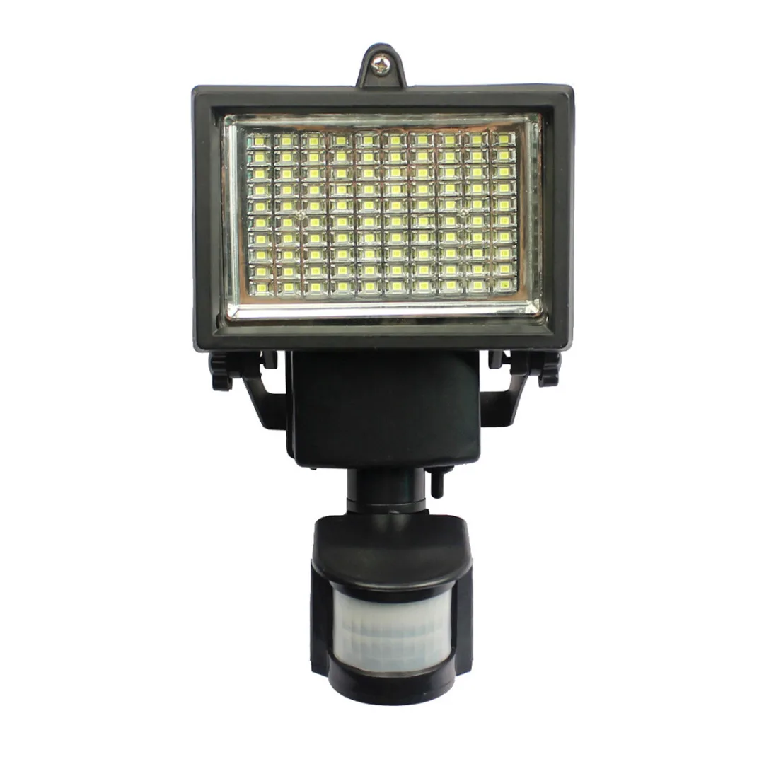 2019 Newest 100 LED Solar Panel Sensor Flood Light Security Motion Spot Lamp Outdoor Garden