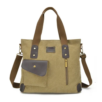 New Female Fashion Leisure Canvas Shoulder Bag Lady Portable Oblique Cross Bags Best Sale-WT
New Female Fashion Leisure Canvas Shoulder Bag Lady Portable Oblique Cross Bags Best Sale-WT