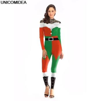 Fake Lace Christmas Skinny Jumpsuits Women Romper Cosplay Bodysuits Full Length Pants Long Sleeve Playsuits One Piece Women Sets
Fake Lace Christmas Skinny Jumpsuits Women Romper Cosplay Bodysuits Full Length Pants Long Sleeve Playsuits One Piece Women Sets