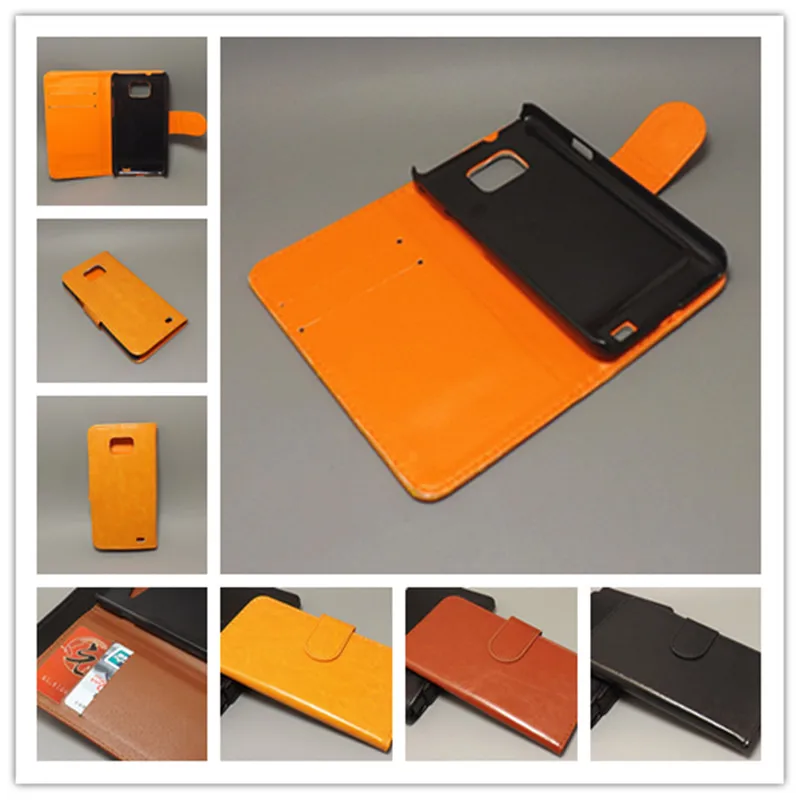 Crazy horse case hold two Cards with 2 Card Holder and pouch slot For Samsung Galaxy S2 SII GT I9100 Galaxy S2 Plus i9105
Crazy horse case hold two Cards with 2 Card Holder and pouch slot For Samsung Galaxy S2 SII GT I9100 Galaxy S2 Plus i9105