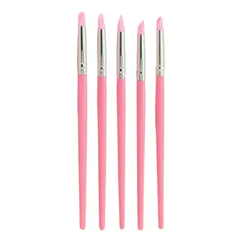 5pcs Nail Art Sculpture Carving Pen Kit Silicone Head Painting Brushes for 3D Effect Shaping Drawing Tools (Pink)
5pcs Nail Art Sculpture Carving Pen Kit Silicone Head Painting Brushes for 3D Effect Shaping Drawing Tools (Pink)