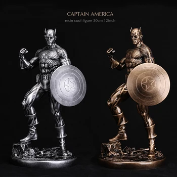 Pandadomik Cool Large Resin Captain America Toy Figure 29cm Movie Model Resina Avengers Figures Gift for Man Boys Marvel Toys
Pandadomik Cool Large Resin Captain America Toy Figure 29cm Movie Model Resina Avengers Figures Gift for Man Boys Marvel Toys