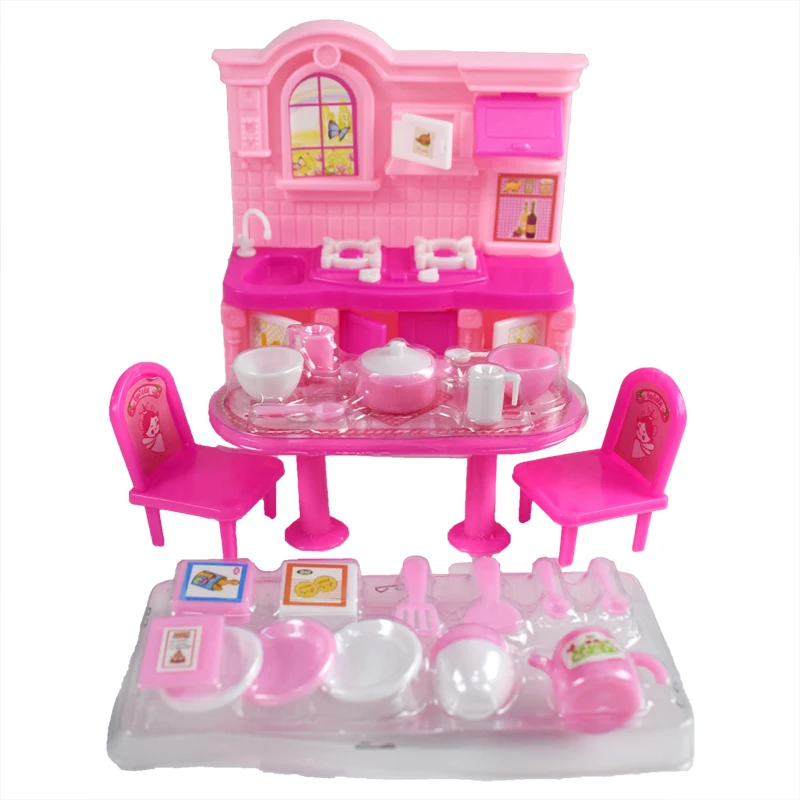 1 Set Pink Dolls Kitchen Accessories Tableware Wash Basins Cooker Dining Table Dinnerware Cabinets Doll Accessories Girl Toys
1 Set Pink Dolls Kitchen Accessories Tableware Wash Basins Cooker Dining Table Dinnerware Cabinets Doll Accessories Girl Toys