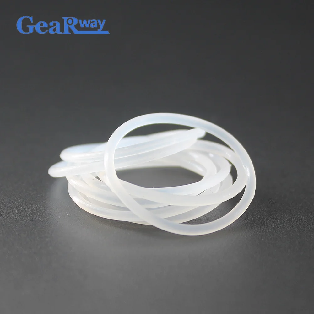 20pcs Silicon O Ring Seals Food Grade O Ring Gasket 3.1mm Thickness Translucent 31/32/33/48/49/50mm OD VMQ Rubber O Ring
20pcs Silicon O Ring Seals Food Grade O Ring Gasket 3.1mm Thickness Translucent 31/32/33/48/49/50mm OD VMQ Rubber O Ring