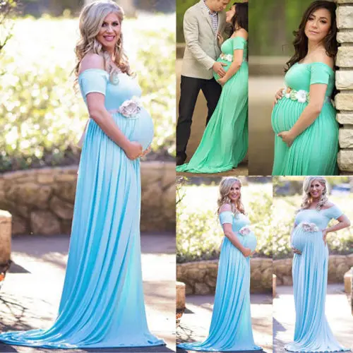 Lace Gown Maternity Maxi Dress 2018 New Summer Pregnant Flower Pleated Wedding Party Dresses Photography Prop Clothes L XL
Lace Gown Maternity Maxi Dress 2018 New Summer Pregnant Flower Pleated Wedding Party Dresses Photography Prop Clothes L XL