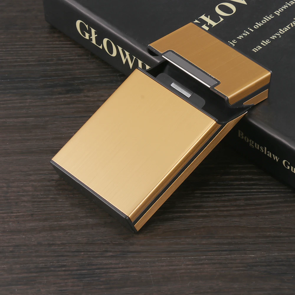 Ultra Thin Fashion Pipe Creative Personality Cigarette Case Slim Metal Box Aluminum Gift Box Mini Cigarette Holder Lighter
Ultra Thin Fashion Pipe Creative Personality Cigarette Case Slim Metal Box Aluminum Gift Box Mini Cigarette Holder Lighter