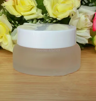 30g Frosted Glass Cream Jar With White plastic lid,glass bottle cosmetic container,cream jar,Cosmetic Jar 50 pieces/lot
30g Frosted Glass Cream Jar With White plastic lid,glass bottle cosmetic container,cream jar,Cosmetic Jar 50 pieces/lot